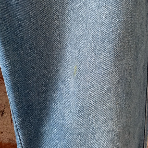 VOLCOM High & Waisted 70s Flare Jeans 4 Button Fly - Picture 12 of 13